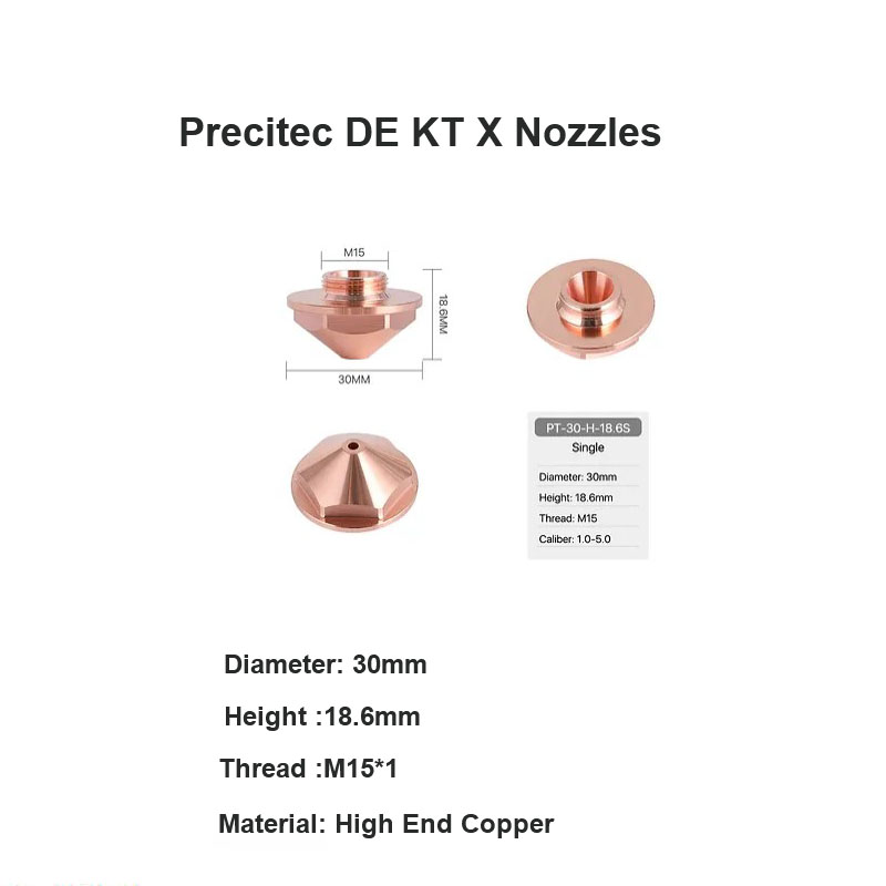 Precitec de kt x boquillas