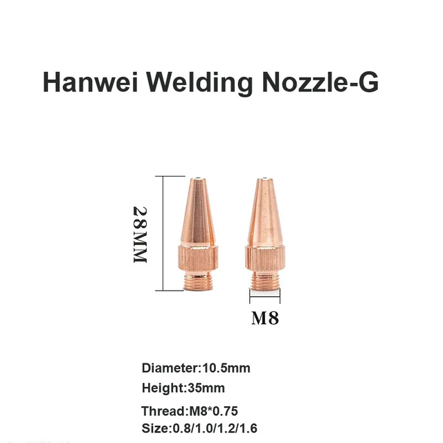 Boquilla de soldadura Hanwei-G