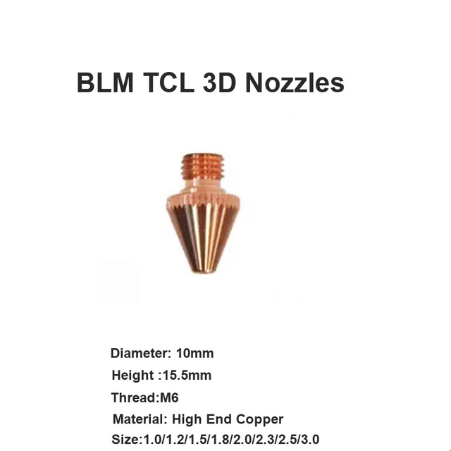 Boquillas BLM TCL 3D