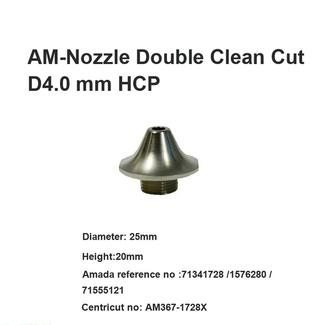 Boquilla AM Doble Corte Limpio D4.0 mm HCP