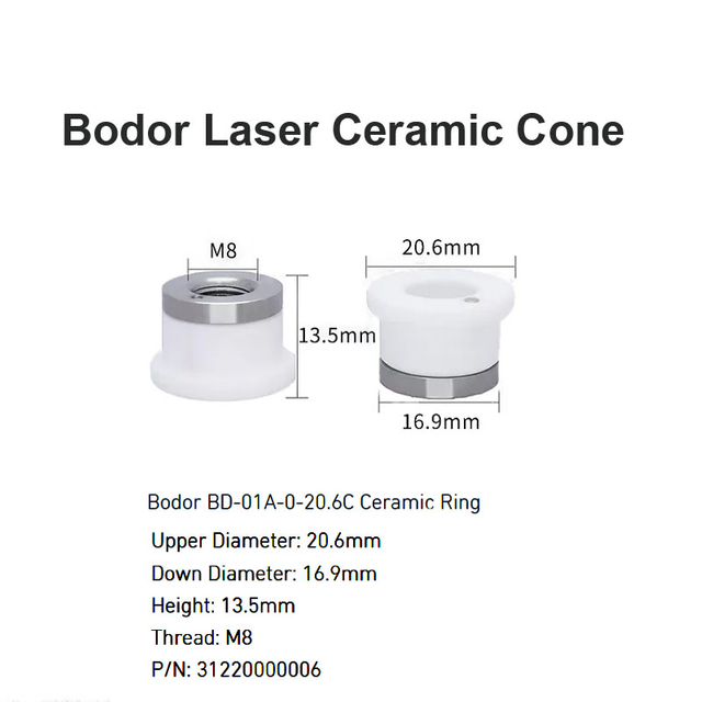 Cono de cerámica láser Bodor D20,6 mm H13,5 mm