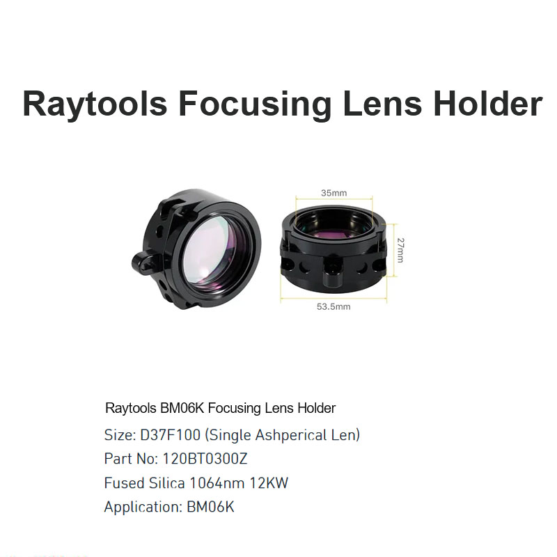 Raytools BM06K Soporte para lentes de enfoque D37 F100