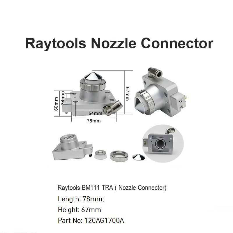 Conector de boquilla Raytools para BM111 TRA