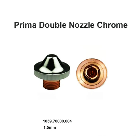 Prima Doble Boquilla Cromada