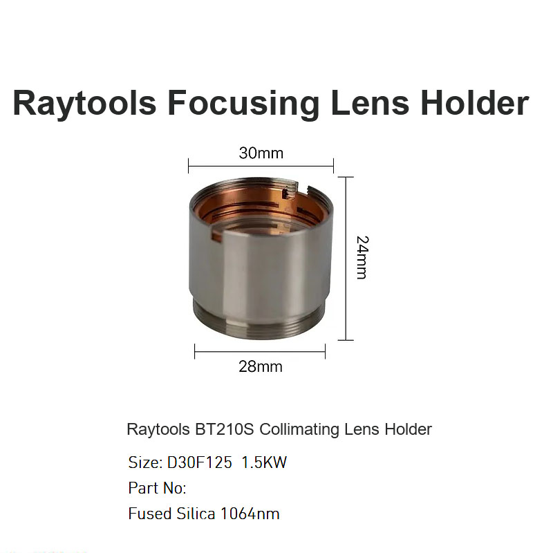 Raytools BT210S Soporte de lentes colimadores D30 F125