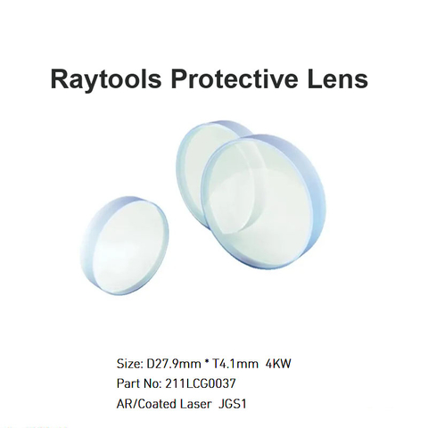 Lente protectora Raytools D27.9*T4.1mm