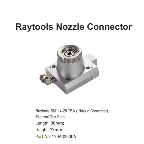 Conector de boquilla Raytools para BM114-28 TRA 