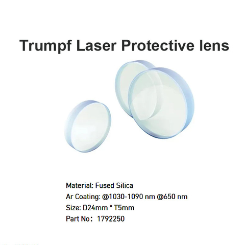 Lente protectora láser Trumpf D24*T5mm