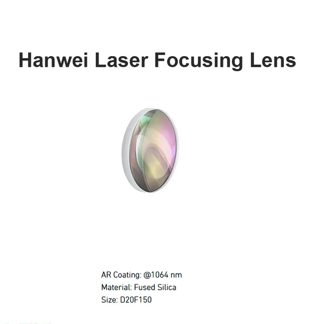 Lente de enfoque láser Hanwei D20 F150
