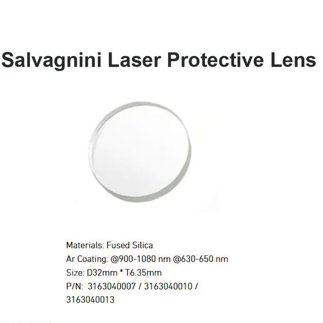 Lente protectora láser Salvagnini D32 *T6.35mm