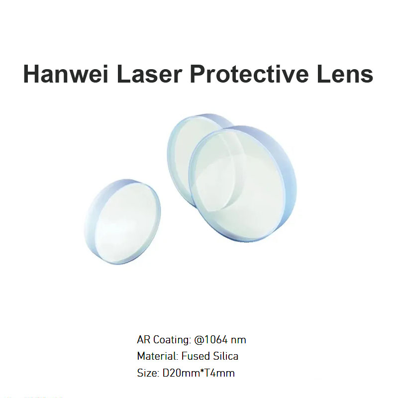 Lente protectora láser Hanwei D20 *T4mm