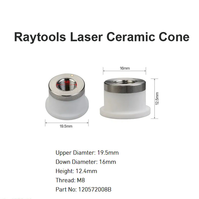 Cono Cerámico Láser Raytools D19.5mm