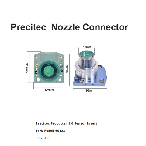 Conector de boquilla láser Precitec Procutter D37 F150
