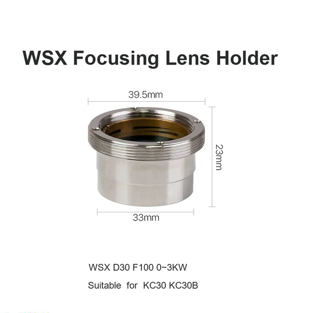 Soporte de lente de enfoque WSX D30 F100 0~3KW