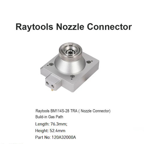 Conector de boquilla Raytools (integrado) para BM114S-28 TRA