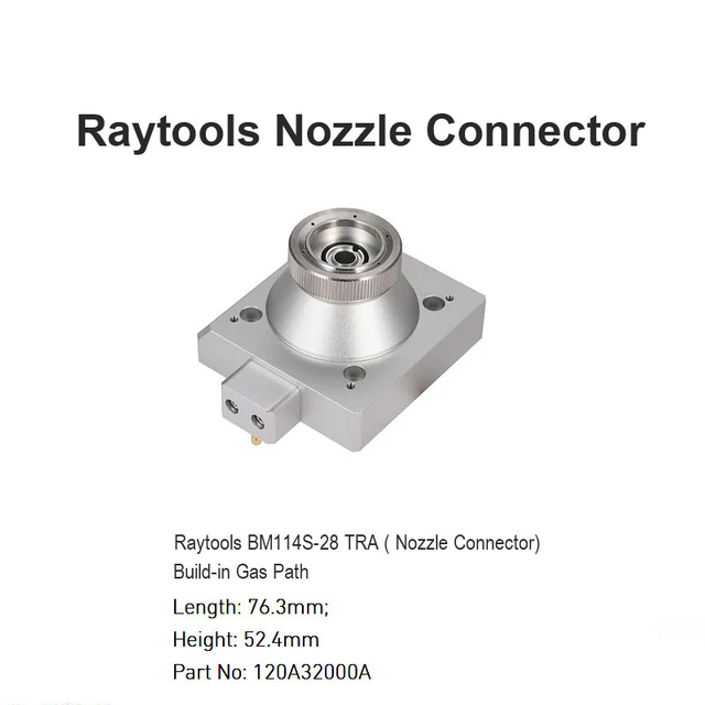 Conector de boquilla Raytools (integrado) para BM114S-28 TRA