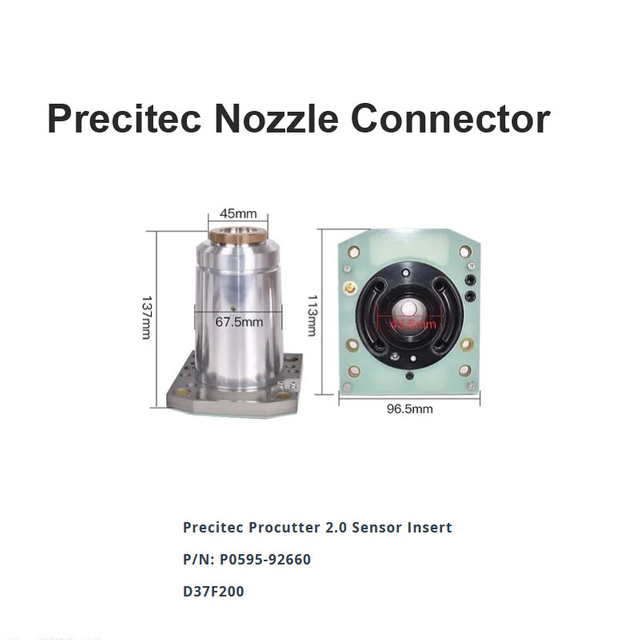 Precitec Procutter 2.0 Conector De Boquilla D37 F200
