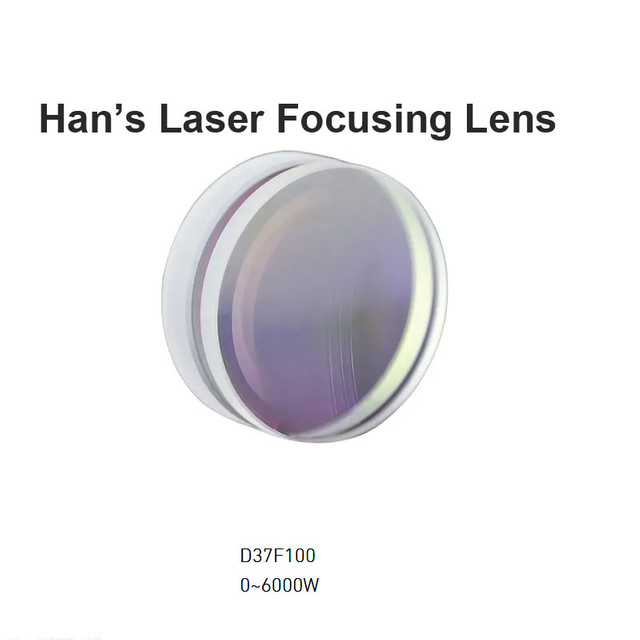 Lente de enfoque láser de Han D37 F100