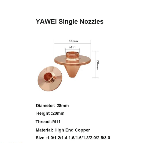 Boquillas individuales Yawei