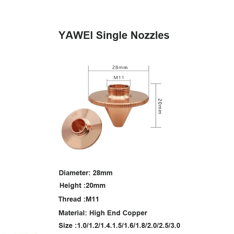 Boquillas individuales Yawei