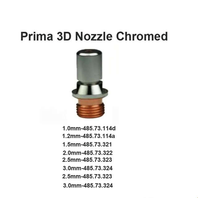 Boquilla Prima 3D Cromada