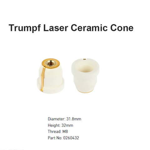 Cono Cerámico Láser Trumpf D31.8mm 