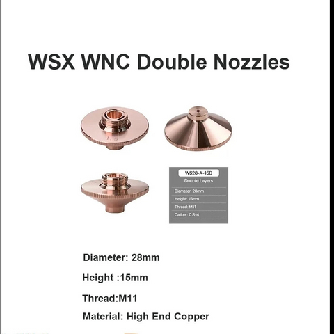 Boquillas dobles WSX WNC
