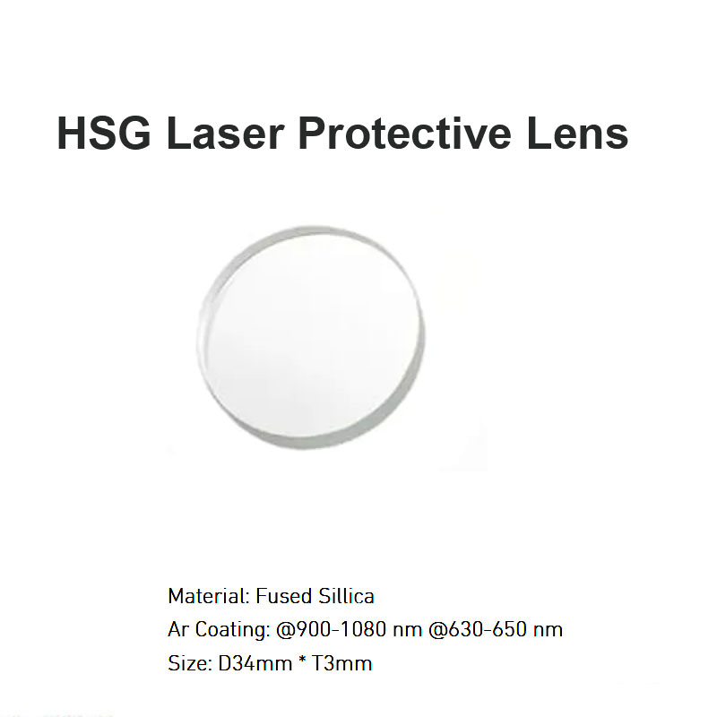 Lente protectora láser HSG D34 *T3mm