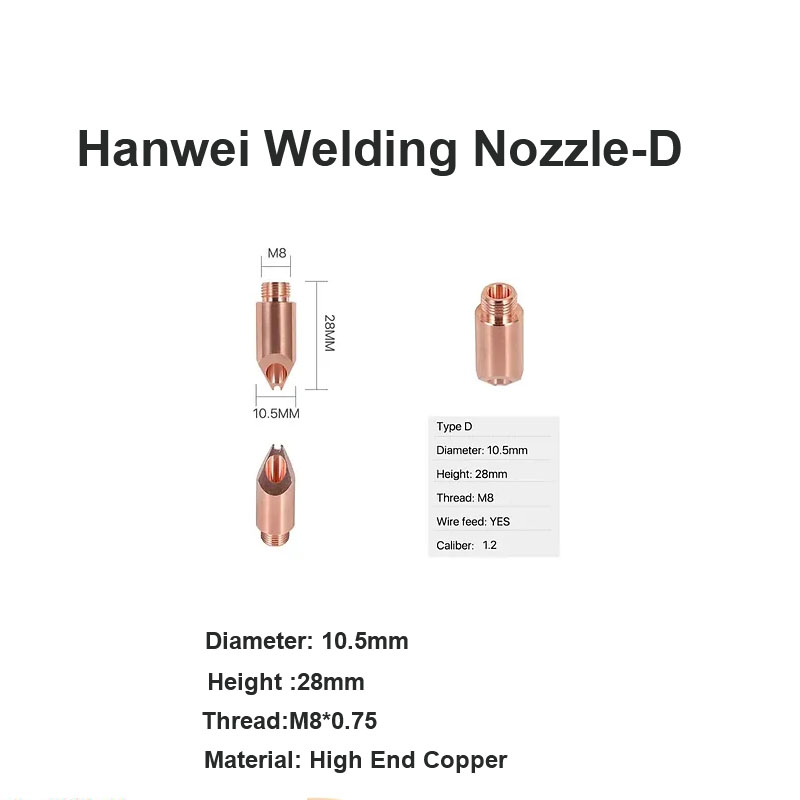 Boquilla de soldadura Hanwei-D