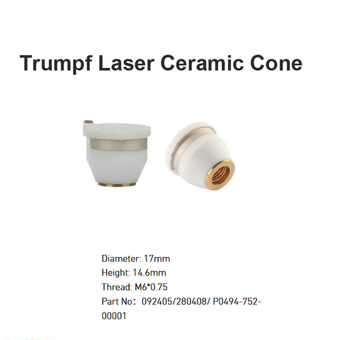 Cono Cerámico Láser Trumpf D17mm