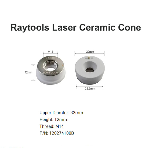 Cono Cerámico Láser Raytools D32mm