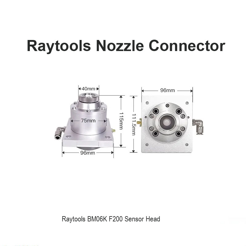 Conector de boquilla Raytools para BM06K F200