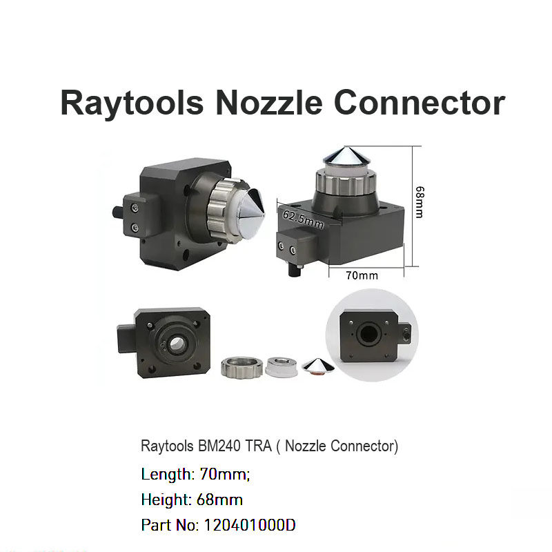 Conector de boquilla Raytools para BM240 TRA