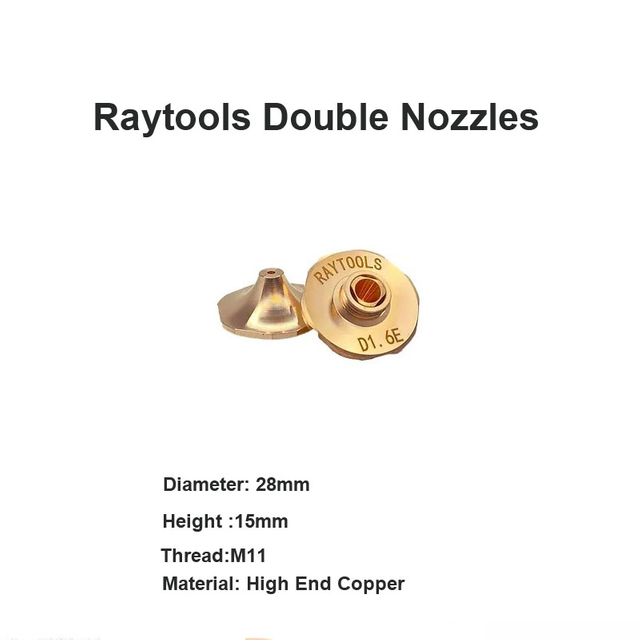 Boquillas Dobles Raytools D 1.6E