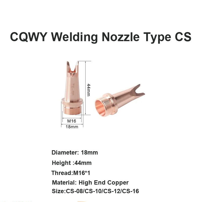 Boquilla de soldadura CQWY tipo CS