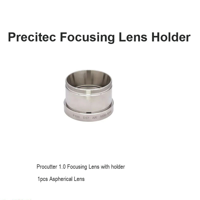 Lente de enfoque Precitec Procutter 1.0 con soporte D37 F100 12000~15000w