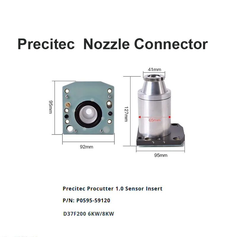 Conector de boquilla Precitec Procutter D37 F200 