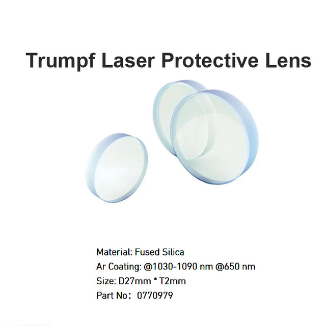 Lente protectora láser Trumpf D27*T2mm 