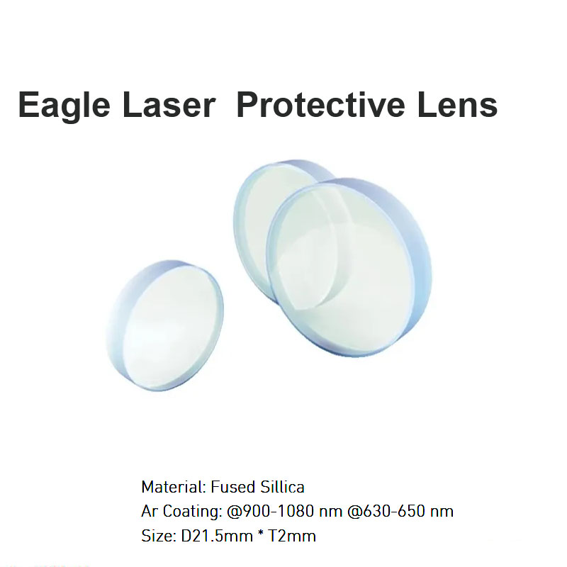 Lente protectora láser Eagle D21.5 *T2mm 