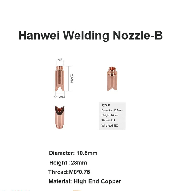Boquilla de soldadura Hanwei-B