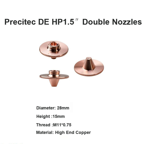 Precitec DE HP1.5″Boquillas Dobles