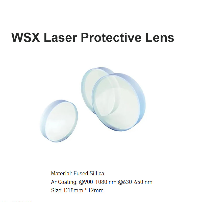 Lente protectora láser WSX D18 T2mm