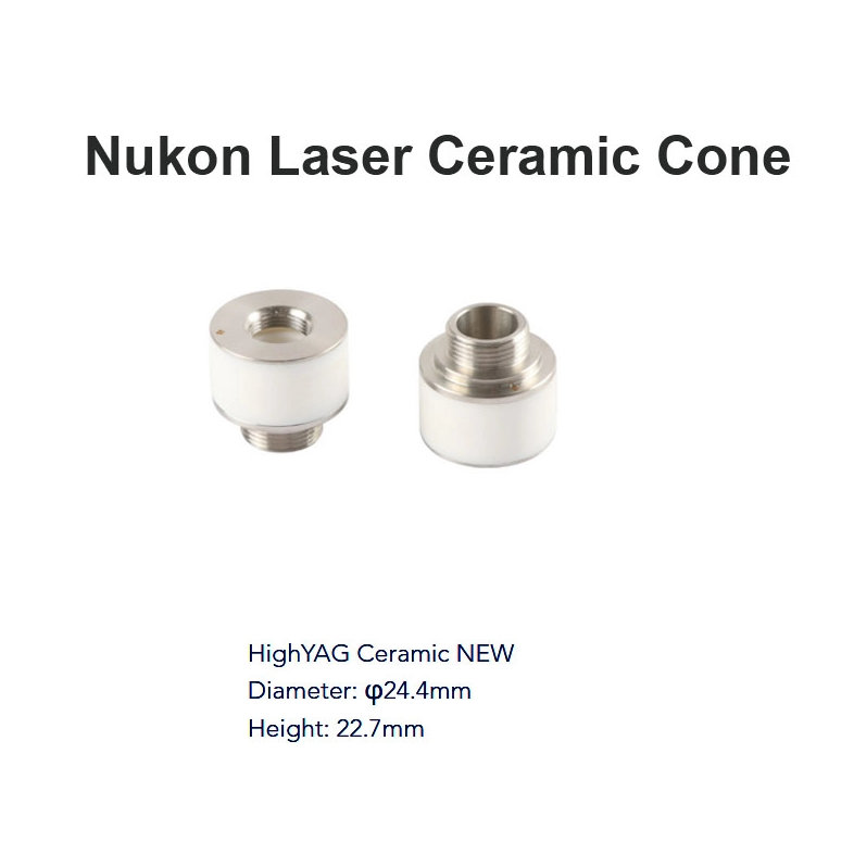 Cono cerámico láser Nukon D22,7 mm 