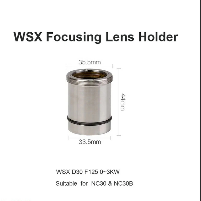 Soporte de lente de enfoque WSX D30 F125 0~3KW