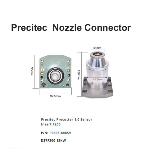 Conector de boquilla Precitec D37 F200-