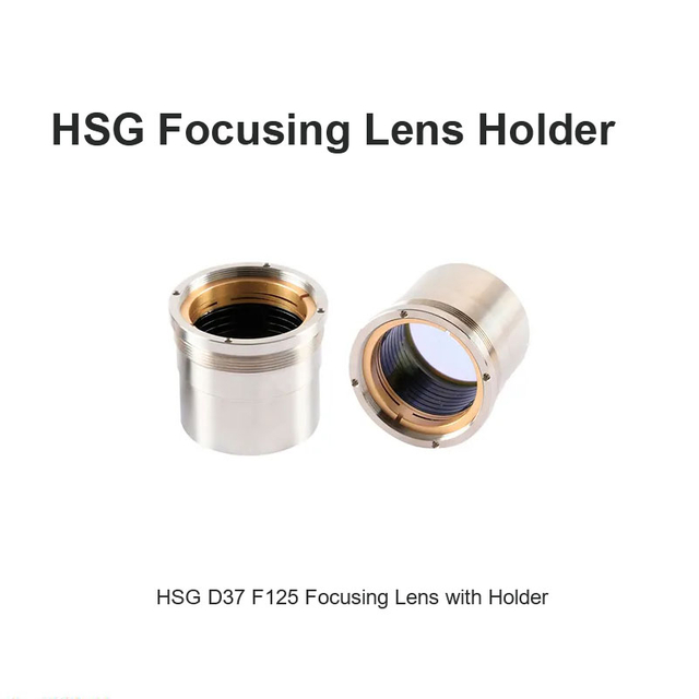 Lente de enfoque HSG D37 F125 con soporte
