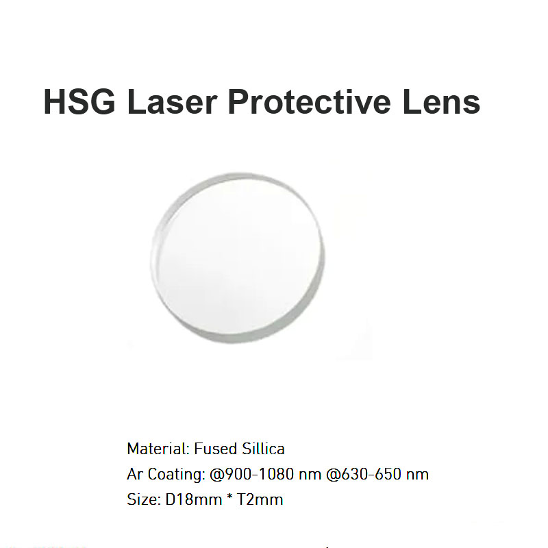 Lente protectora láser HSG D18 *T2mm