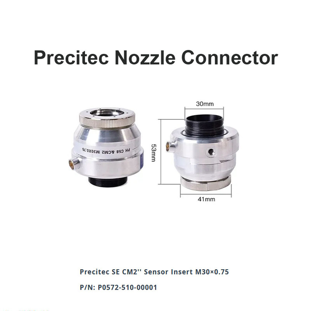 Conector de boquilla Precitec SE CM2 Inserto de sensor 
