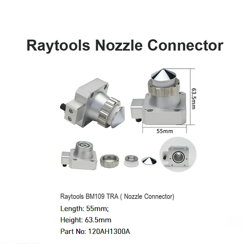 Conector de boquilla Raytools para BM109 TRA