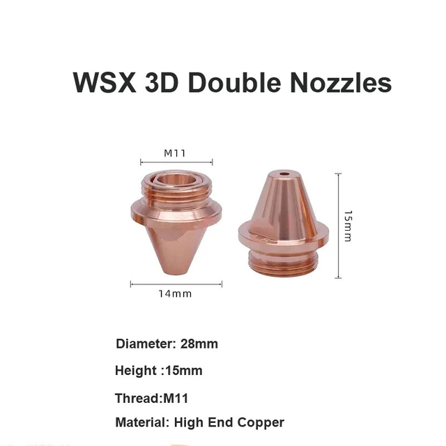 Boquillas dobles WSX 3D